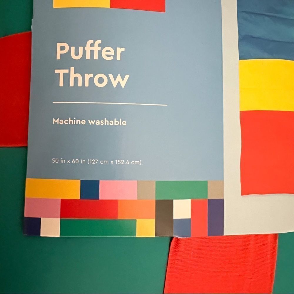 LEGO Collection x TARGET Color Block Puffer Throw Blanket - Picture 3 of 7
